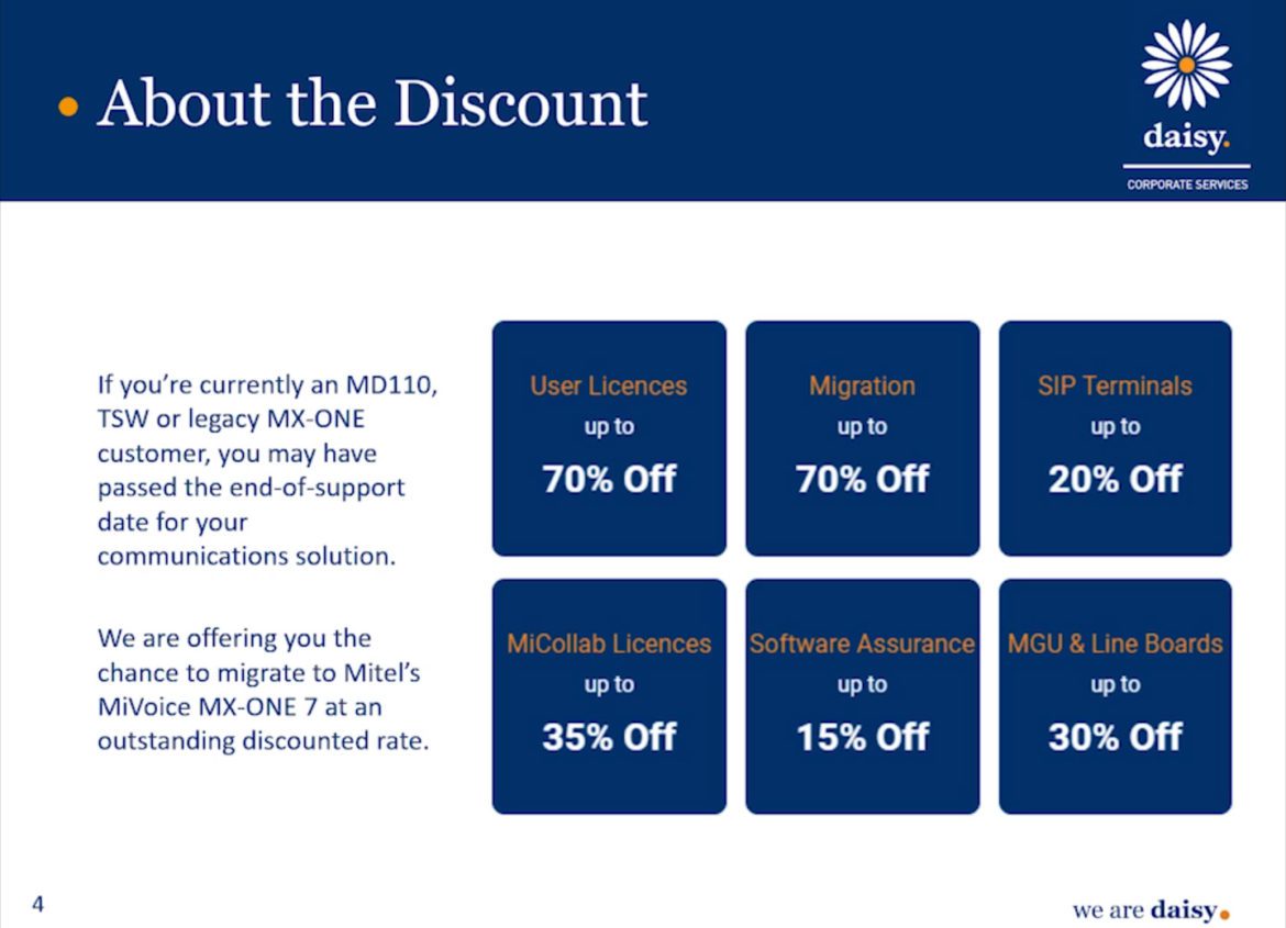 MX-ONE Webinar | New features and discounts